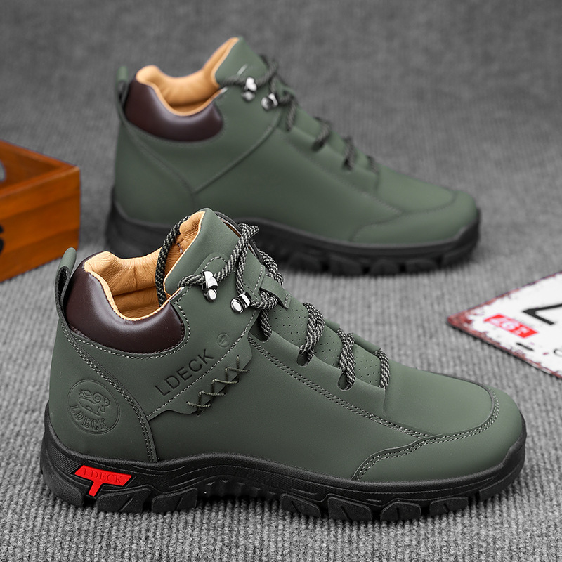 Mens All-Season Durable Stylish Casual Work Shoes